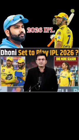 #No Retirement For MS Dhoni ! Dhoni Set To Feature In IPL 2026 At The Age Of 44 ! #msdhoni #csk #ipl2026 #fblifestyle 