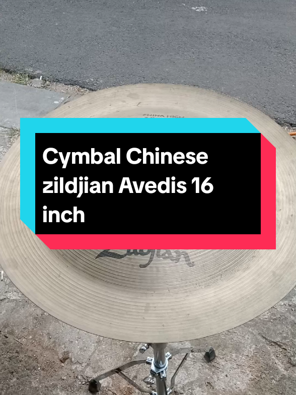 Yeyeyeyeeeee Baru Mendarattt Cymbal Chinese 16 inch Zildjian Avedis Kondisi second  No crack  No keyhole  Harga:1,7 jt Call/WA:081212308565  #jualtomholder #tomholder #jualholdertom #rollingdrum #jualdrummurah                      