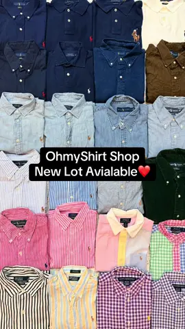 New Lot Avialable❤️ OhmyShirt Shop #ohmyshirt_shop #เสื้อเชิ้ตผู้หญิง #เสื้อเชิ้ต #เสื้อเชิ้ตผู้ชาย 