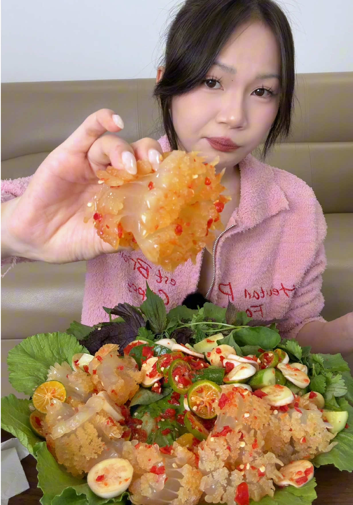 Mukang sứa đạn #thaodayyy #mukbang #suadan #ancungtiktok #fyp 