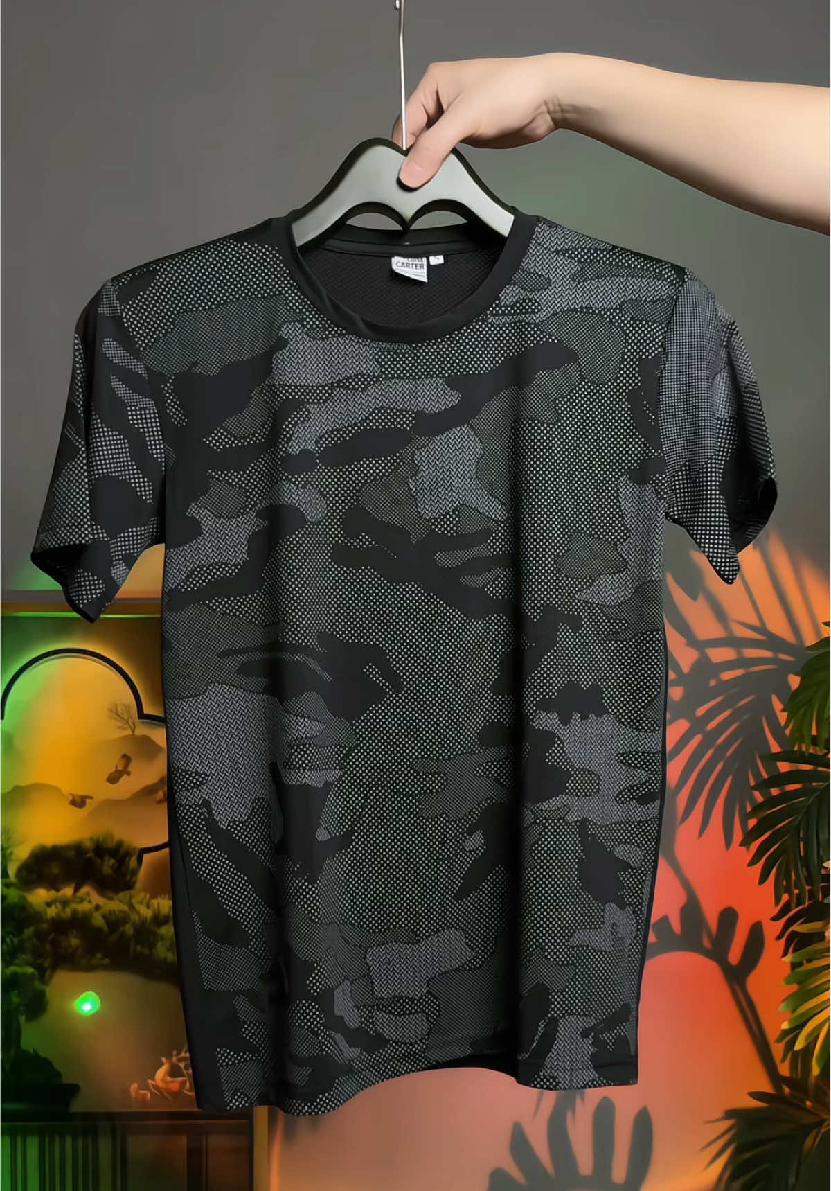 [Chọn lùi size] Áo thun CAMOUFLAGE - họa tiết rằn ri cực phẩm thể thao #aothun #aothunnam #thoitrangnam #viralvideo #xuhuong 