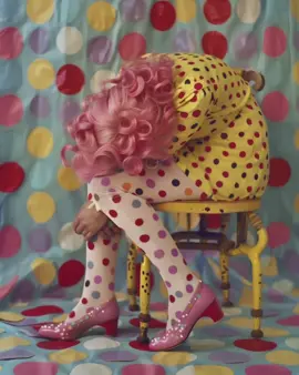 How are you? Fine thank you. #deceptacon #clown #whimsical #aesthetic #moodboard 