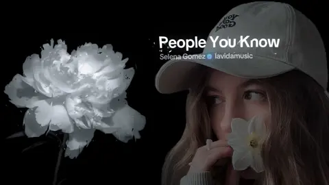 People you know 🧠  #CapCut #aesthetic #lyrics #selenagomez #fyp 