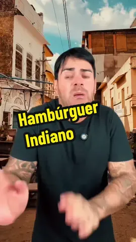 Hambúrguer Indiano 😋