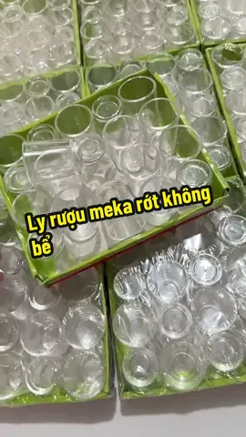 Ly suông meca rớt không bể trong suốt #lysuongmeka #lyruoumeca #rienggiadung #giadung #giadung 