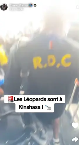 🚨Les Léopards sont à Kinshasa ! 🛬