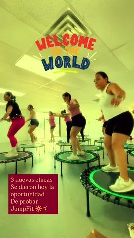 💚🖤welcome to the JumpFit world 🌍!!!! #atlantaga #jumpfitness #reboundingworkout 