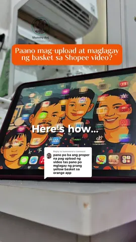 Replying to @kamorena PAANO MAGLAGAY NG BASKET SA SHOPEE VIDEO? here's how.. #shopeeaffiliates #shopeeaffiliatesprogram #shopeeph #shopeevideo #mommyanjvlogs 