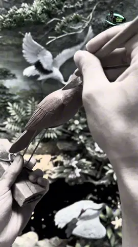 Em đang gãi chim. Tác lại 1 tiểu tiết chim chào mào cho tác phẩm mới ạ .e vẫn nhận đắp vẽ toàn quốc ạ #xuhuong #tranhdapnoi #chaomao #nghethuat #fyp 