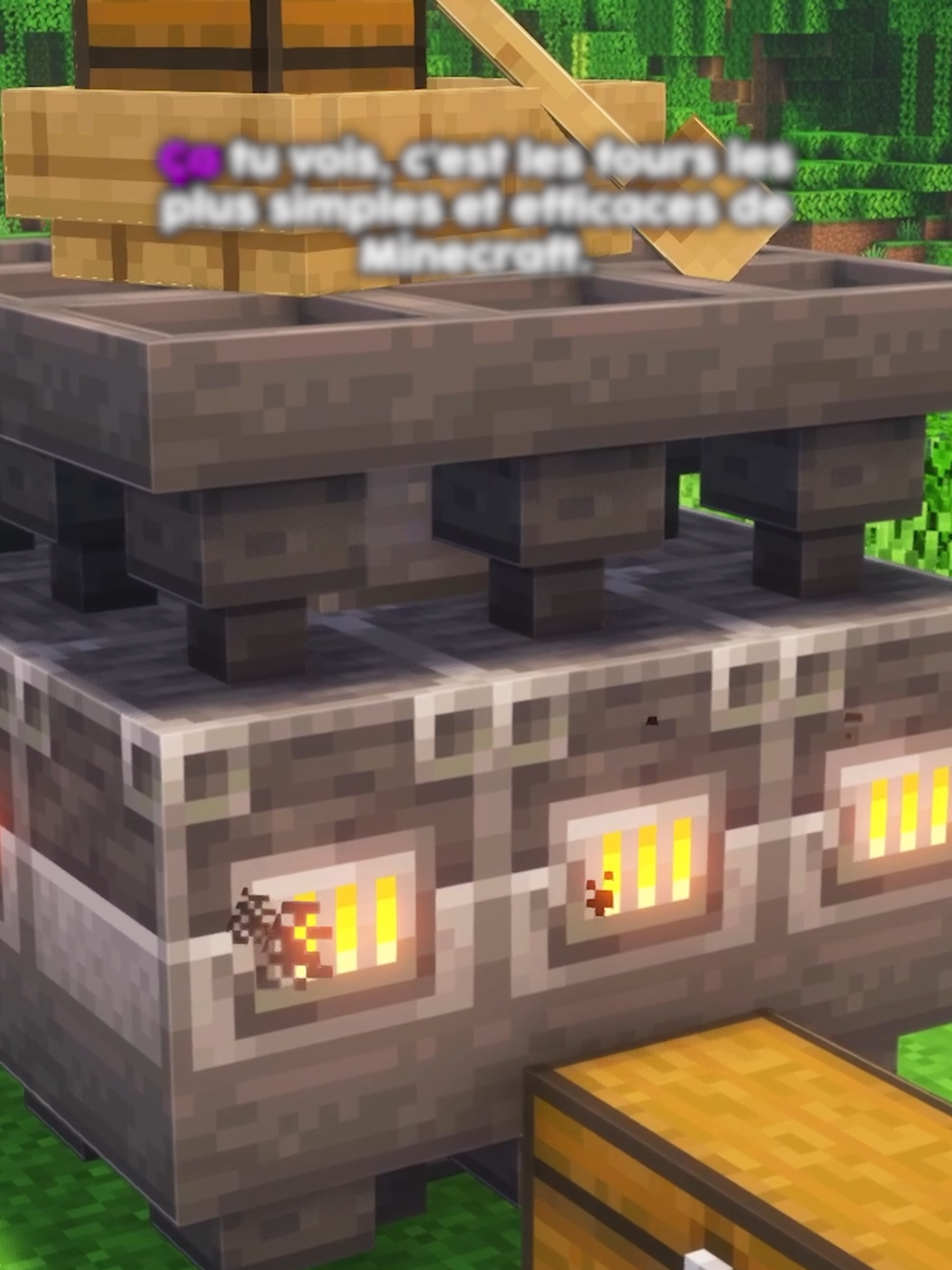 DES FOURS ULTRA RAPIDES SUR MINECRAFT ! TUTORIEL #Minecraft #minecrafttutorial