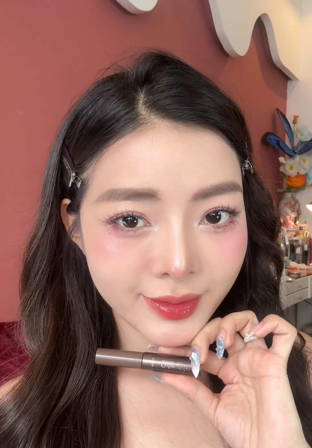 Tiện mà đẹp nha mí bà ☺️  #etude #mascara #Colormybrows 