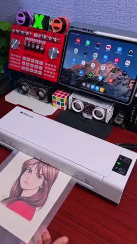 AF Officom SL998 Multi-Functional laminating Machine A3 Have Cold Press Feature for Artwork/Photos Protection 💙✅ #laminatingmachine #lamination #laminating #laminate #officom 