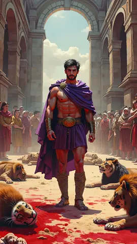Emperor vs wild animals daily 🦁 #History #roman #emperor #gladiator