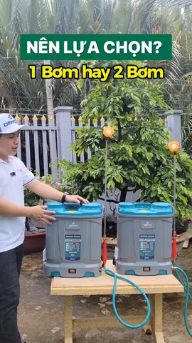 Nên lựa chọn chọn bình Dewoo 1 bơm hay bình Dewoo 2 bơm #xuhuong 