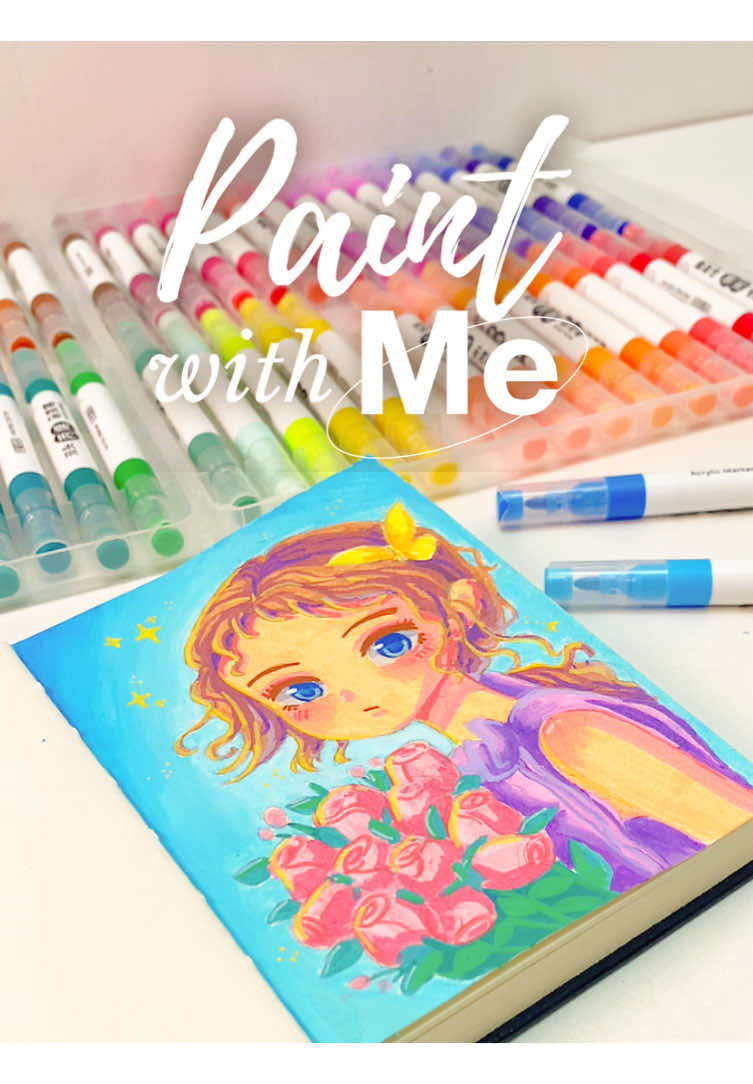 Just me having fun with the @hightuneshop Double Headed Acrylic Markers 🎨🖌️ Love how smooth and vibrant the colors are, plus ang dali pa i-blend! Perfect for journaling, doodles, and even painting on black paper or canvas. If you’re looking for gift ideas, this set is super nice for any occasion, lalo na kung mahilig sa art or DIY projects yung pagbibigyan mo. 🥰 #HightuneMarkers #AcrylicMarkers #ArtSupplies #MarkerArt #creatorsearchinsights 