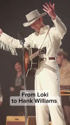 From Loki to Hank Williams ❣️❣️🎶🎶🖤🖤 #tomhiddleston #hankwilliams #countrymusic #rol #tiktok 