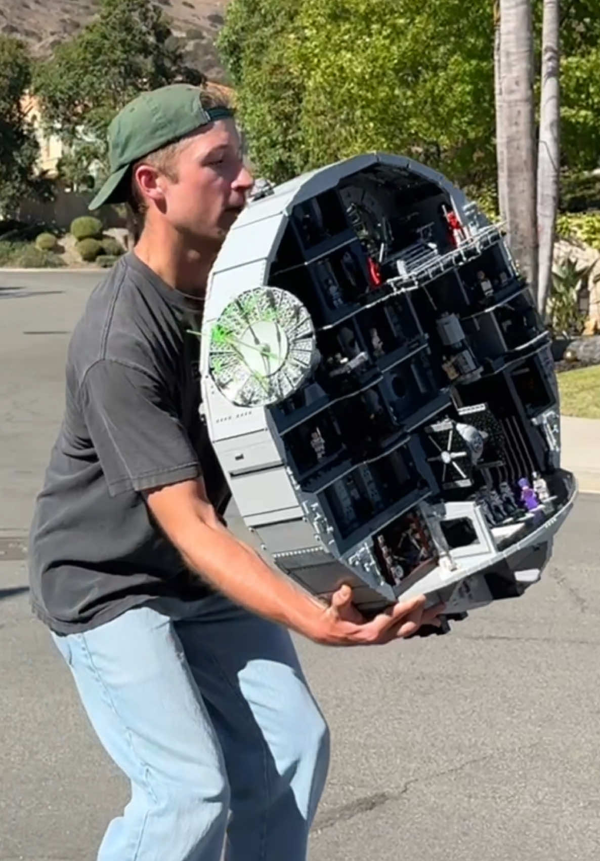 Answering the MOST important question about the $1,000 LEGO Death Star 🪩🔥 #gifted #lego #rlfm #review #75419