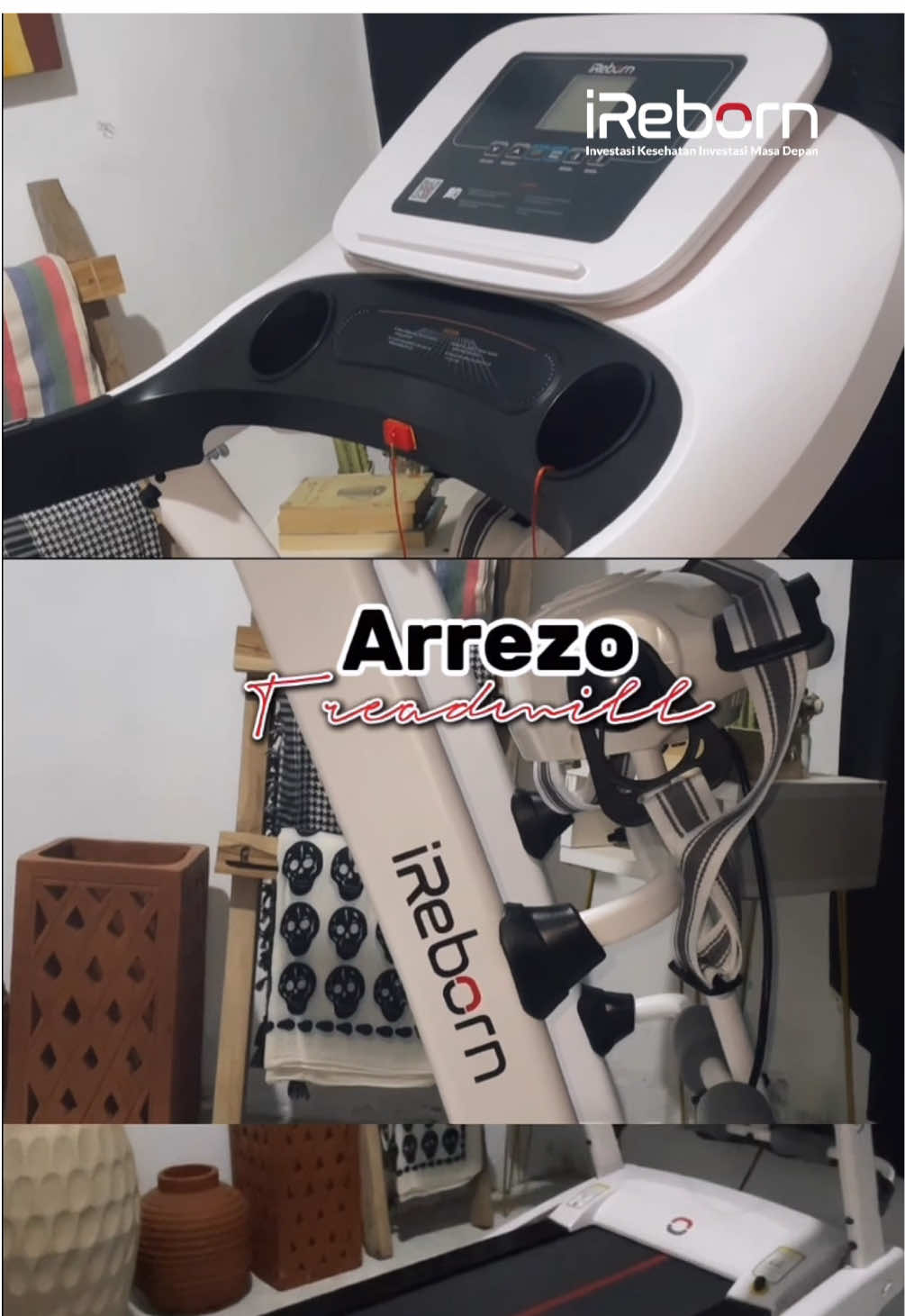 Apa aja sih keuntungan dari iReborn Arrezo? Simak video ini yaa 😍 #ireborn #workout #treadmill #promoguncang99 #gajiansale 
