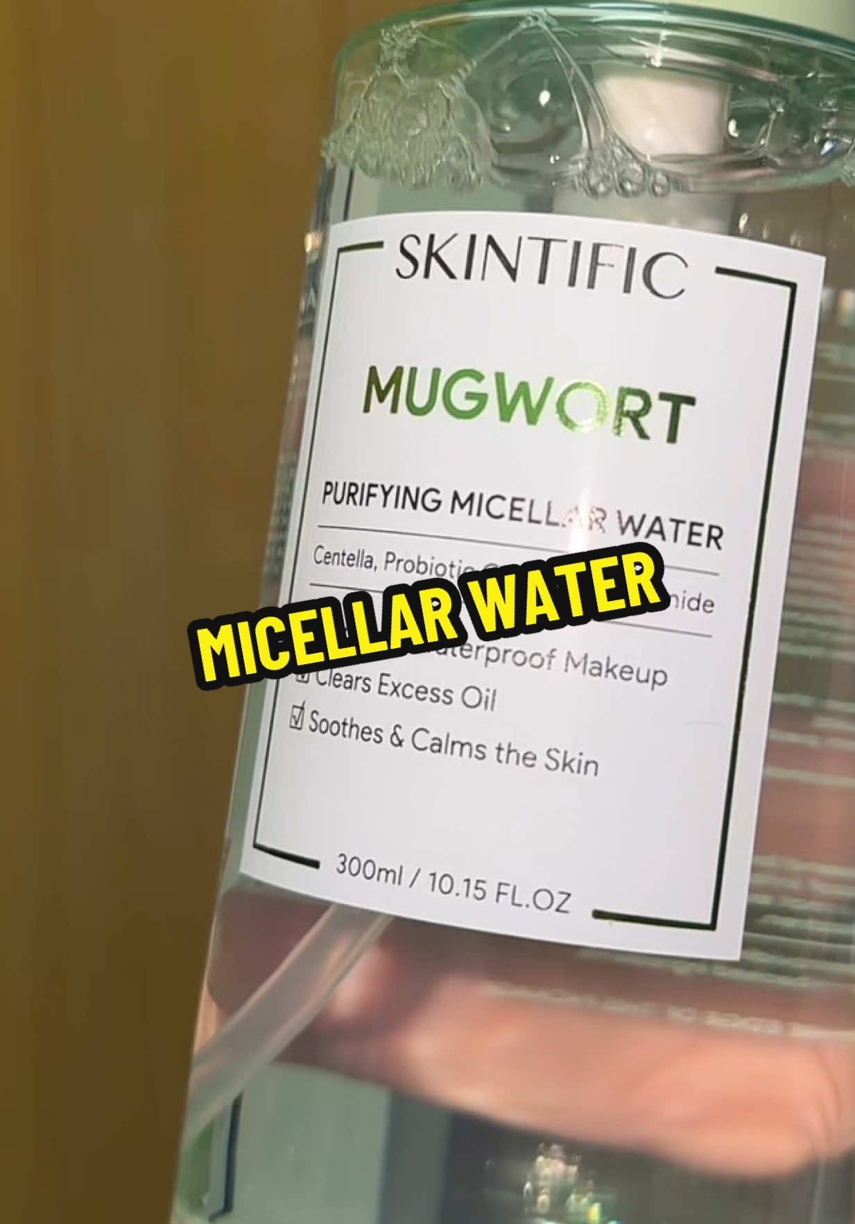 Turun harga lagi  #micellarwater #skintificmicellarwater #removemakeup 