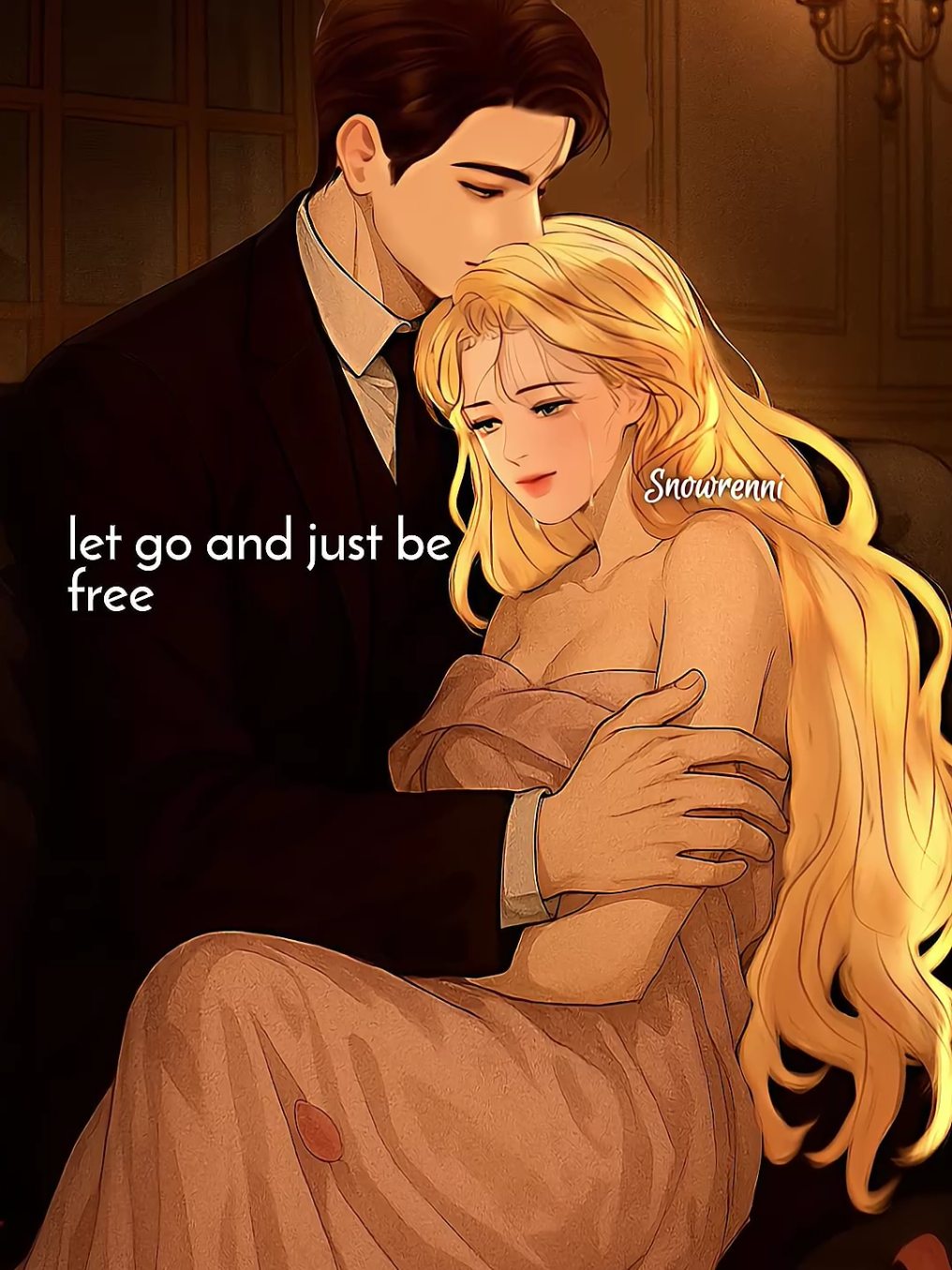 pov novel ch 74 | On the night it snowed, he hugged her body tightly, he wanted to wake Layla up but he knew that Layla wouldn't like it, so he let her fall asleep in his arms. As his blue eyes watched the snowy scenery outside, his eyelids slowly closed, and he lowered his head to kiss her face, and whispered Layla Layla Layla... (just a little summary of the novel ) ... #matthiasvonherhardt #laylallewellyn #cryorbetteryetbeg #manhwa #fyp 