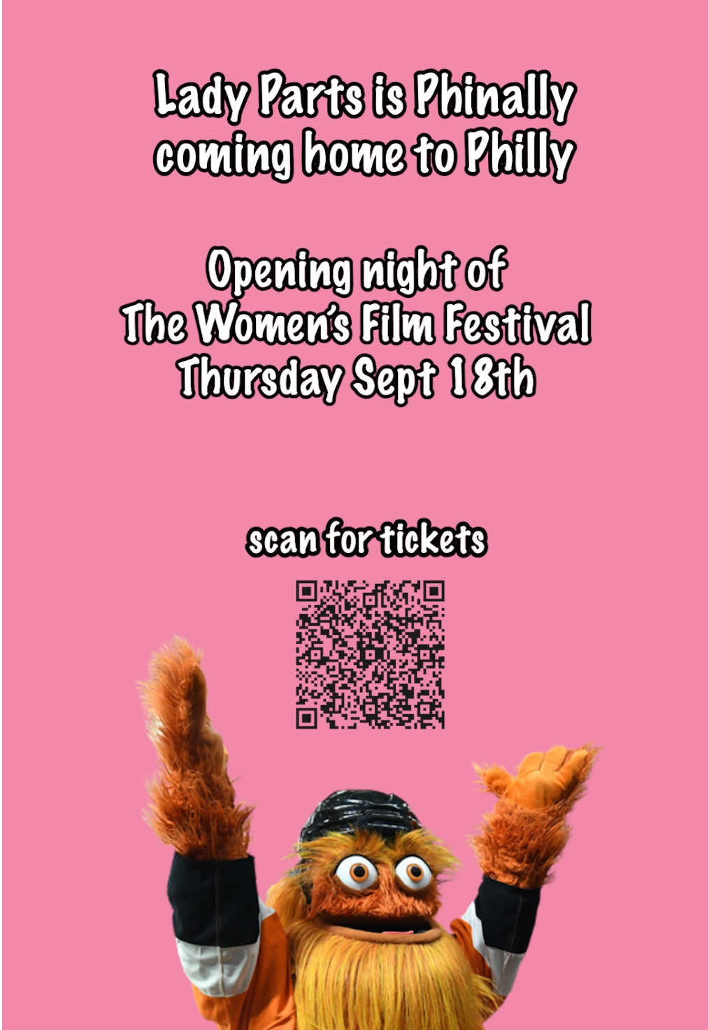 Lady Parts is Phinally coming home to Philly. See you jawns next month 💖🥹 🗓️ Thursday Sept 18th at 6:30 pm  📍 Philadelphia Museum of Art, Perelman Building 🎟️ https://thewomensfilmfestival.org/2025-opening-night-film/  #ladypartsfilm #philly #womeninfilm #womenshealth @nbcphiladelphia @Gritty @Wawa @Abbott Elementary 