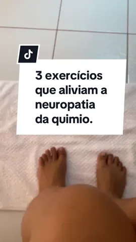 Estou na 3ª de 12 sessões da quimio branca e um dos sintomas mais desafiadores tem sido a neuropatia nos pés causada pela quimioterapia. Esse efeito colateral, por aqui, #aparece cerca de 3 dias após a aplicação e dura em média de 24 a 48h. Para aliviar, tenho feito massagens com óleos essenciais e praticado 3 exercícios simples para neuropatia que estão me ajudando muito. 📌 Esse é o Episódio 1 da minha série sobre os sintomas da quimio branca. 👉 Qual sintoma você gostaria que eu mostrasse no próximo episódio? #quimioterapia #cancerdemama #quimiobranca #neuropatiaperiferica 