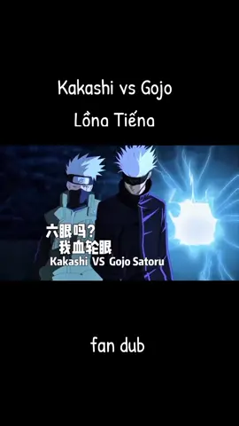 Trận chiến giữa 2 ông thầy tóc trắng #viral #jujutsukaisen #naruto #voiceactor #tik 