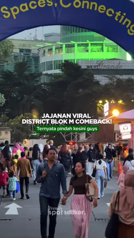 Spot jajanan baru di Negara Blok M! Setelah kisruh harga sewa beberapa hari lalu, akhirnya para UMKM ini udah punya rumah baru untuk jualan lagi .. Siap siap antri lagi guys ..  kali ini lokasinya lebih nyaman, karna ada di area lorong bawah Blok M HUB, ga akan lagi ke panasan, kena cipratan hujan dan menghirup bau tidak sedap lagi ..   Banyak pendatang baru juga nih, ga sabar mau war jajanan lagi di Blok M ! Tag warga Blok M lainnya yang mau kalian ajak kesini 😍 #trendyspotseeker #blokm 