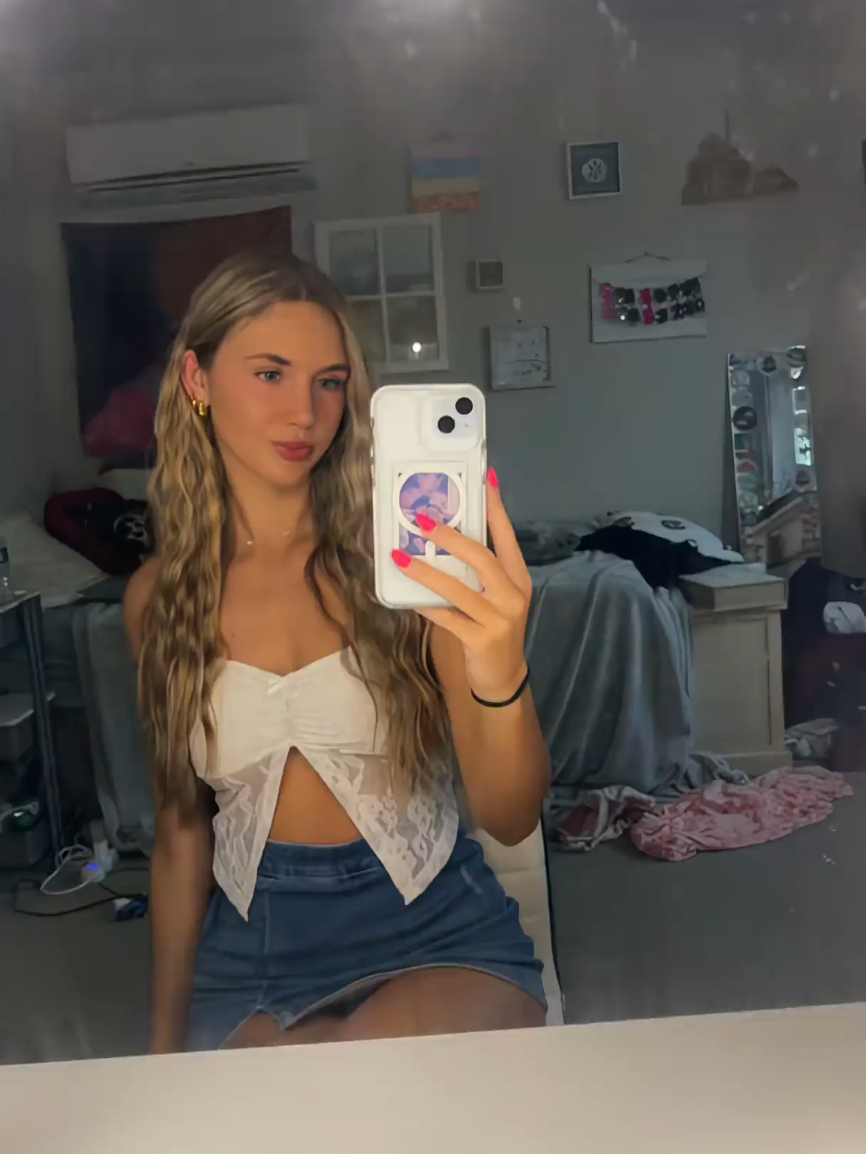 Just out here breaking hearts and bending beats—watch me turn the vibe all the way up ✨ #OOTD #outfitinspo #lipsync #fitcheck #fyp