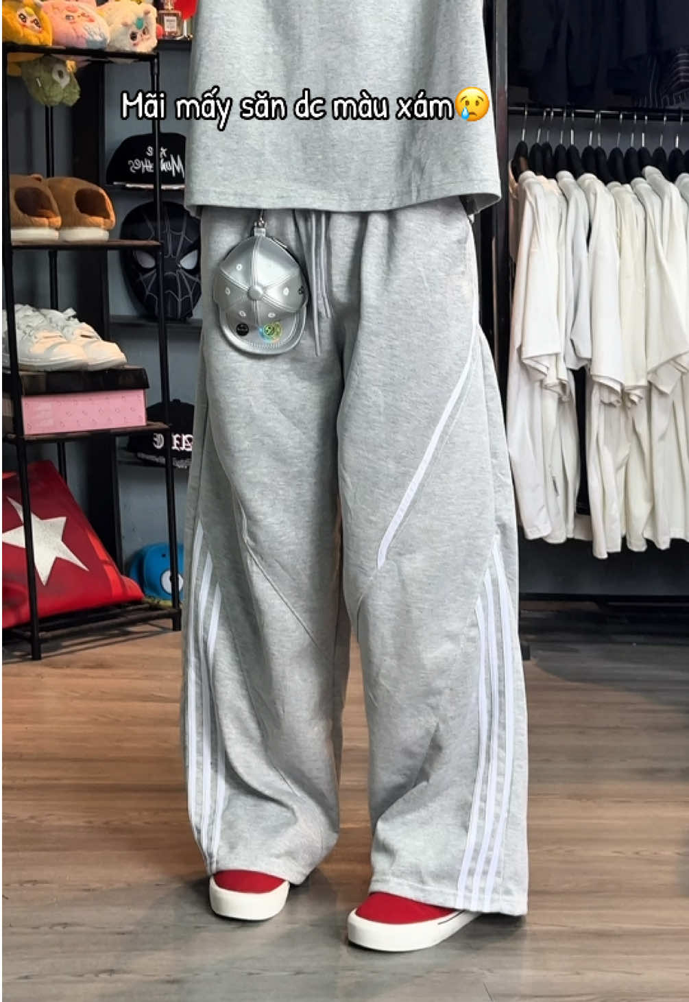 Quần nỉ ống rộng#phoidonam #quầnoongrông 