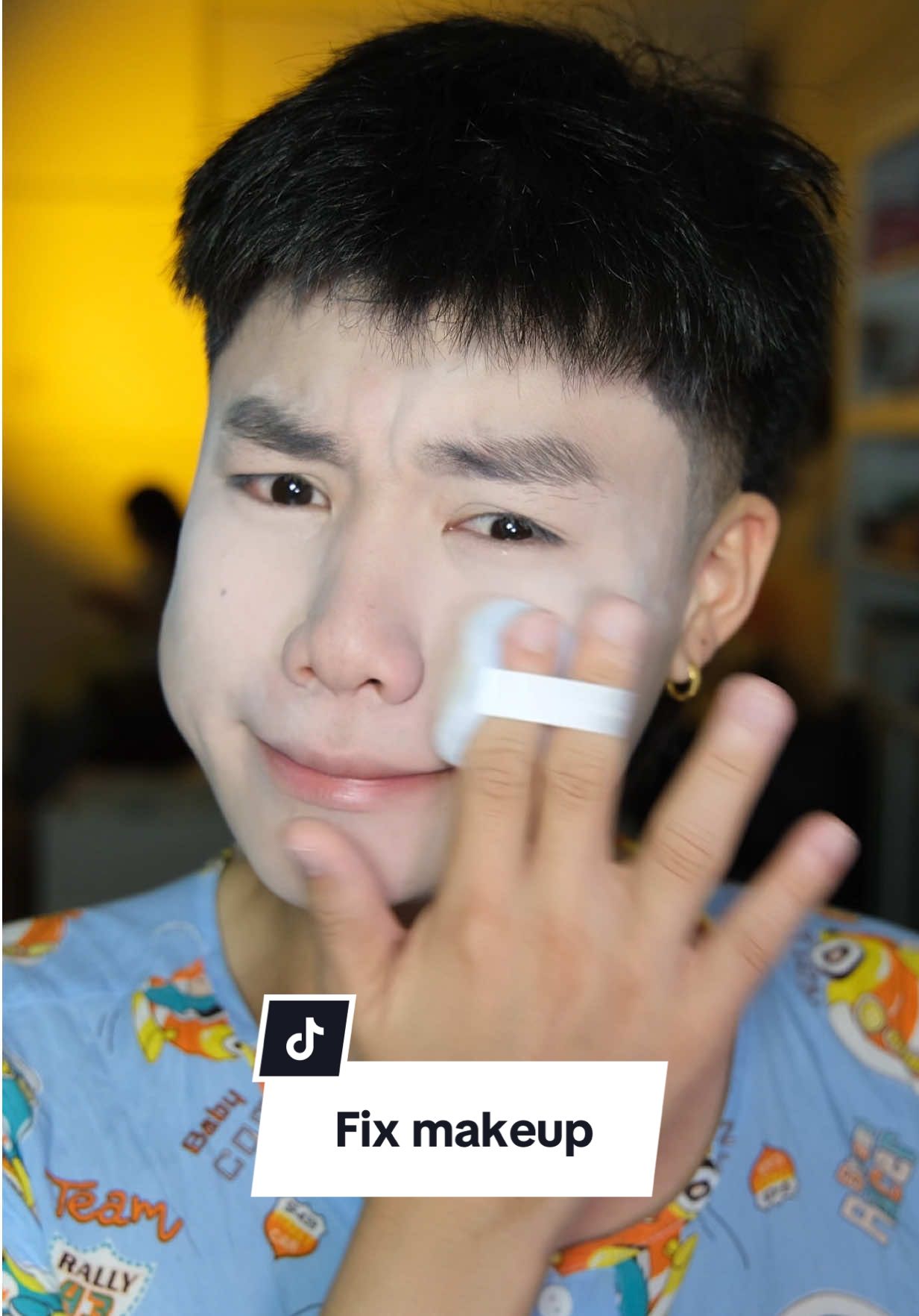 Đơn giản🫰🏻 #fyp #hathanhtaicute #makeup #carslan #xitkhoanen 