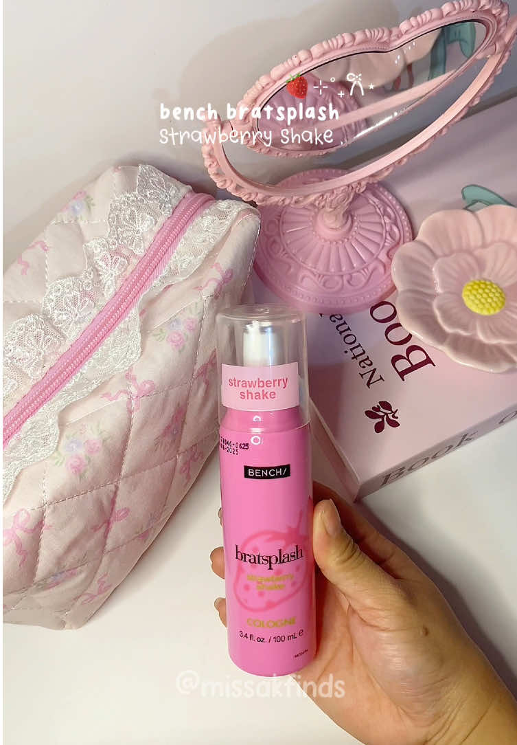 bench bratsplash strawberry shake  #benchperfume #longlastingperfume #affordableperfume #perfume #perfumerecommendations 
