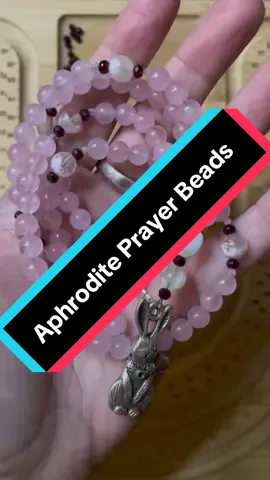 Aphrodite prayer beads (available) #aphrodite #prayerbeads #pagan #greekgods #hellenic