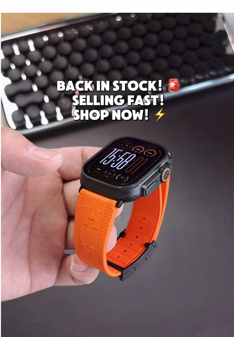 🔥Limited stock—RUN!!! 🏃‍♂️‍➡️🔜👇🚨 The band that sold out 3x is BACK🤫 #grabitfast #watchband #strap #FallFreshness #DoItForYou @CrazyGrass 