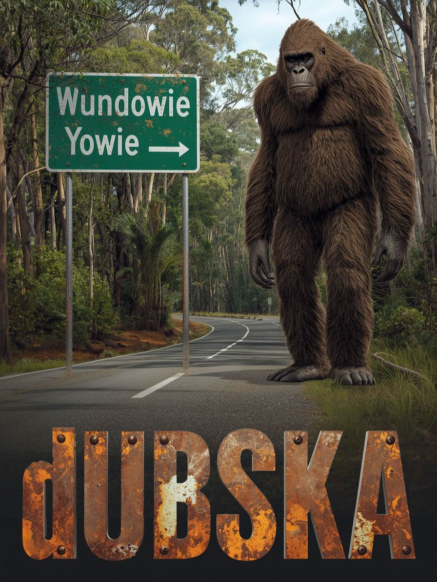 Wundowie Yowie - dUBSKA - 2025  He's been seen everywhere, No one ever stops to stare,  They're always frozen cold in fright, And he only comes out at night  But if you see him when you're out, You will know without a doubt By God you better run  #Yowie #Perth #WesternAustralia #Reggae #Australia #Conspiracies #australianculture