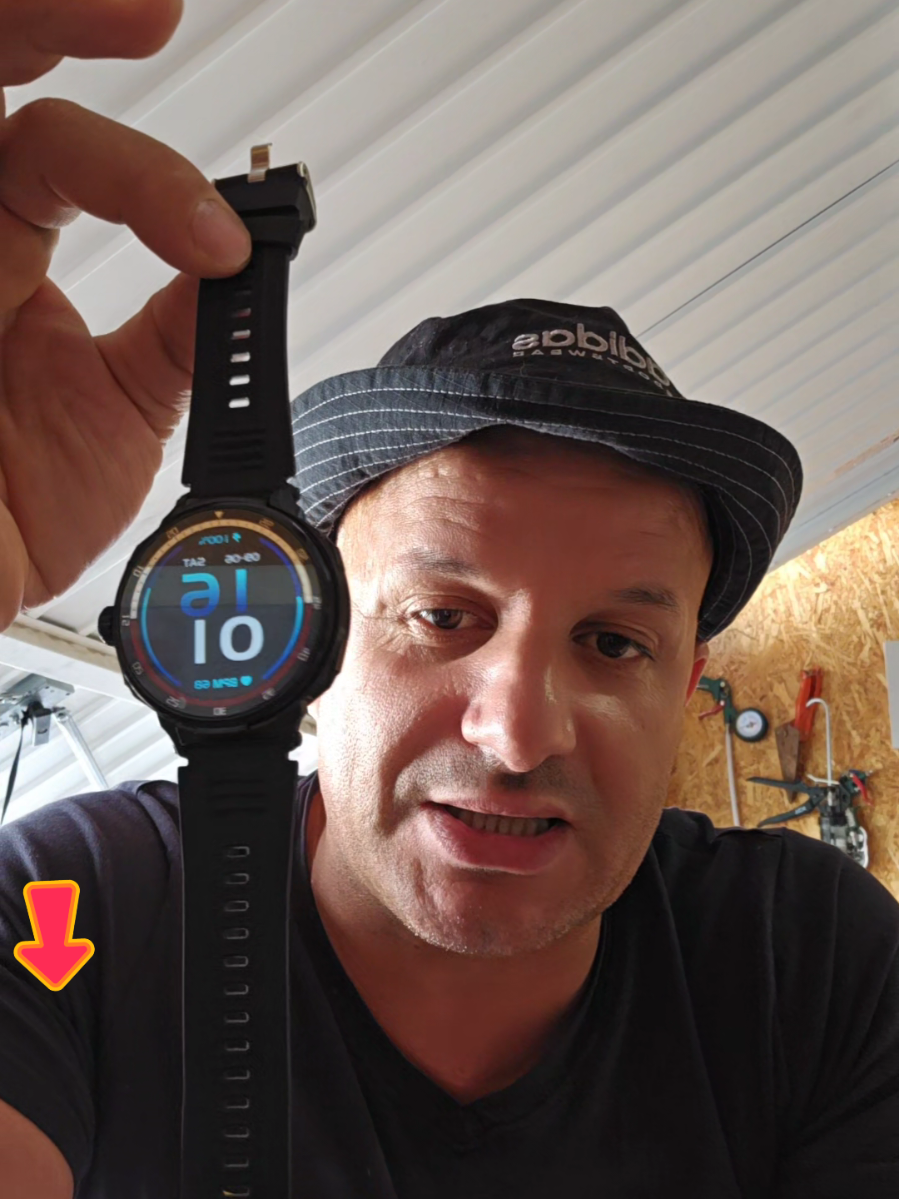 Réponse à @moumen_toubri  montre connectée intelligente avec écouteurs  #tiktokshop  #ساعات_رجاليه 