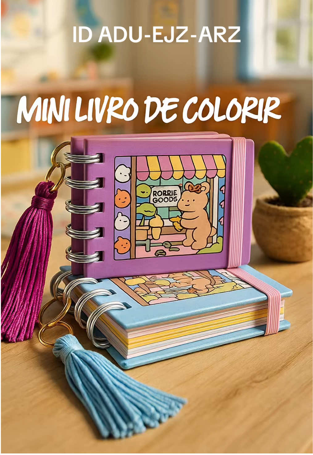 ✨🌈 Diversão no bolso, criatividade sem fim! 🌈✨ Quem disse que só criança pequena pode se divertir colorindo? Esse Mini Livro de Colorir Chaveiro é perfeito para soltar a imaginação em qualquer lugar — prático, fofo e com muito estilo para levar sempre com você! 😍✍️ 👉 Garanta já o seu clicando no link abaixo e tenha sempre um momento criativo ao alcance da mão 👇🏽 https://s.shopee.com.br/3LHEiOb2xM #colorirdesenhos  #lembrancinhaspersonalizadas  #lembrancinha  #chaveiro  #bobbiegoods 