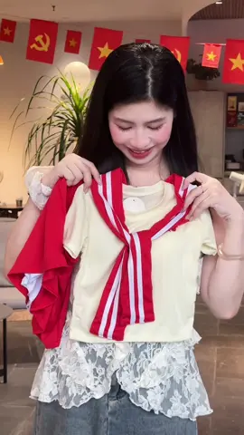 Set áo phông và chân váy cho bé #quanaotreem #xuhuong #thoitrangtreem #xh #mevabe #setxinhchobe #dobogiarebeo #dobohottrend 