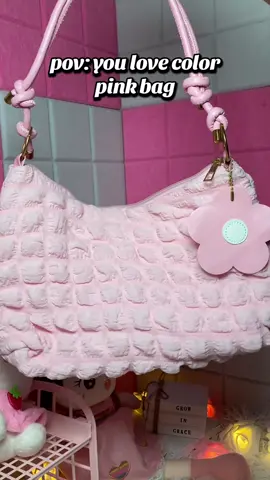 pink bag. 🌸 #pink #pinkbag #bag #slingbag #shoulderbag 