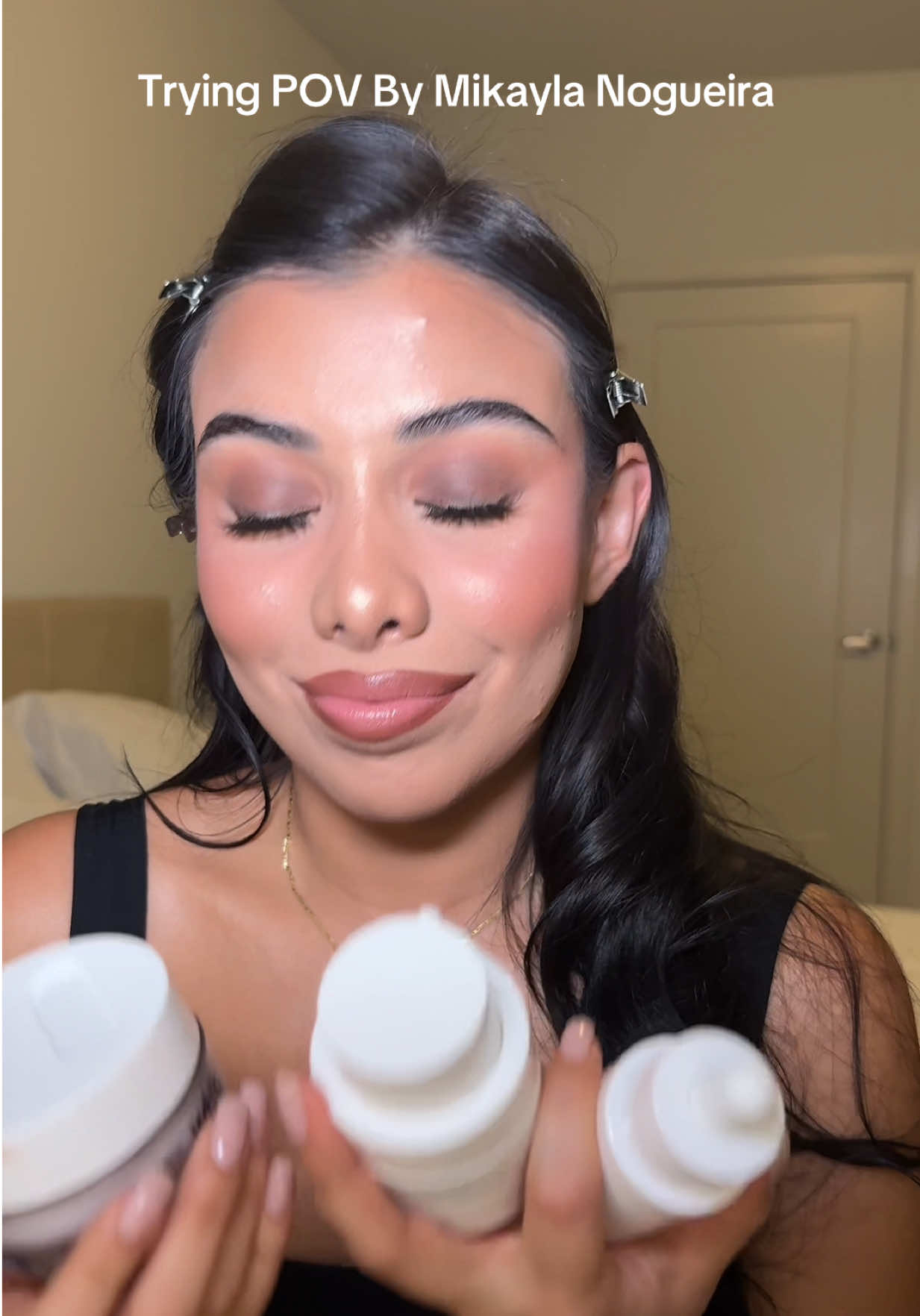@Point of View Beauty Heads down 👏🏼 Congratulations to @Mikayla Nogueira and the POV team, you’ve created the most wonderful skincare routine, I don’t even know how to describe it ✨  #pov #povbeauty #mikaylanogueira 