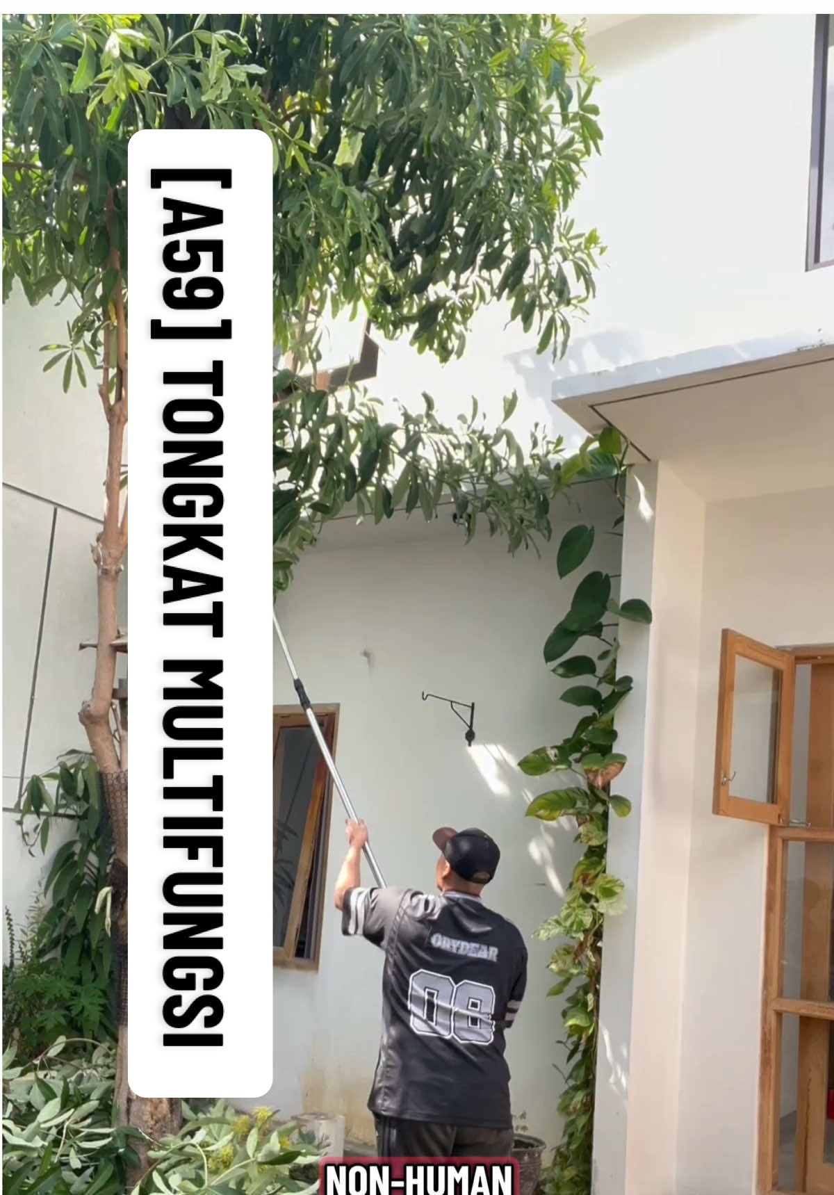 [A59] Galah teleskopik multifungsi, Praktis dipakai, ringkas disimpan, harga lagi hemat. #TongkatTeleskopik #AlatMultifungsi #GalahTeleskopik #PeralatanRumah #PromoSpesial