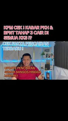 YUK KPM CEK ! KABAR PKH & BPNT TAHAP 3 ! SUDAH CAIR DI SEMUA KKS HARI INI !?  CEK FAKTANYA ! UPDATE PENCAIRAN SEMUA BANSOS TERKINI ! SILAHKAN SIMAK INFO LENGKAPNYA ! #infobansos #bansoscair #bansos #bansospenebalan #pkh2025           