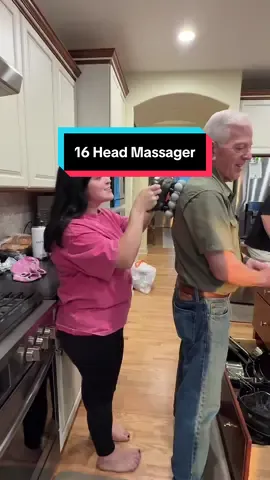 he’s obsessed with this massager! #massager #giftideas #christmasgiftideas #massagegun 