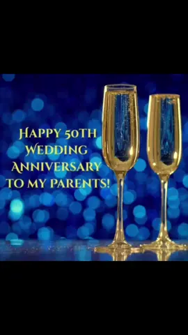 Happy 50th Wedding Anniversary to my Parents! 🥂 Best Parents Ever!  #wedding #anniversary #fyp #fypシ #marriage 