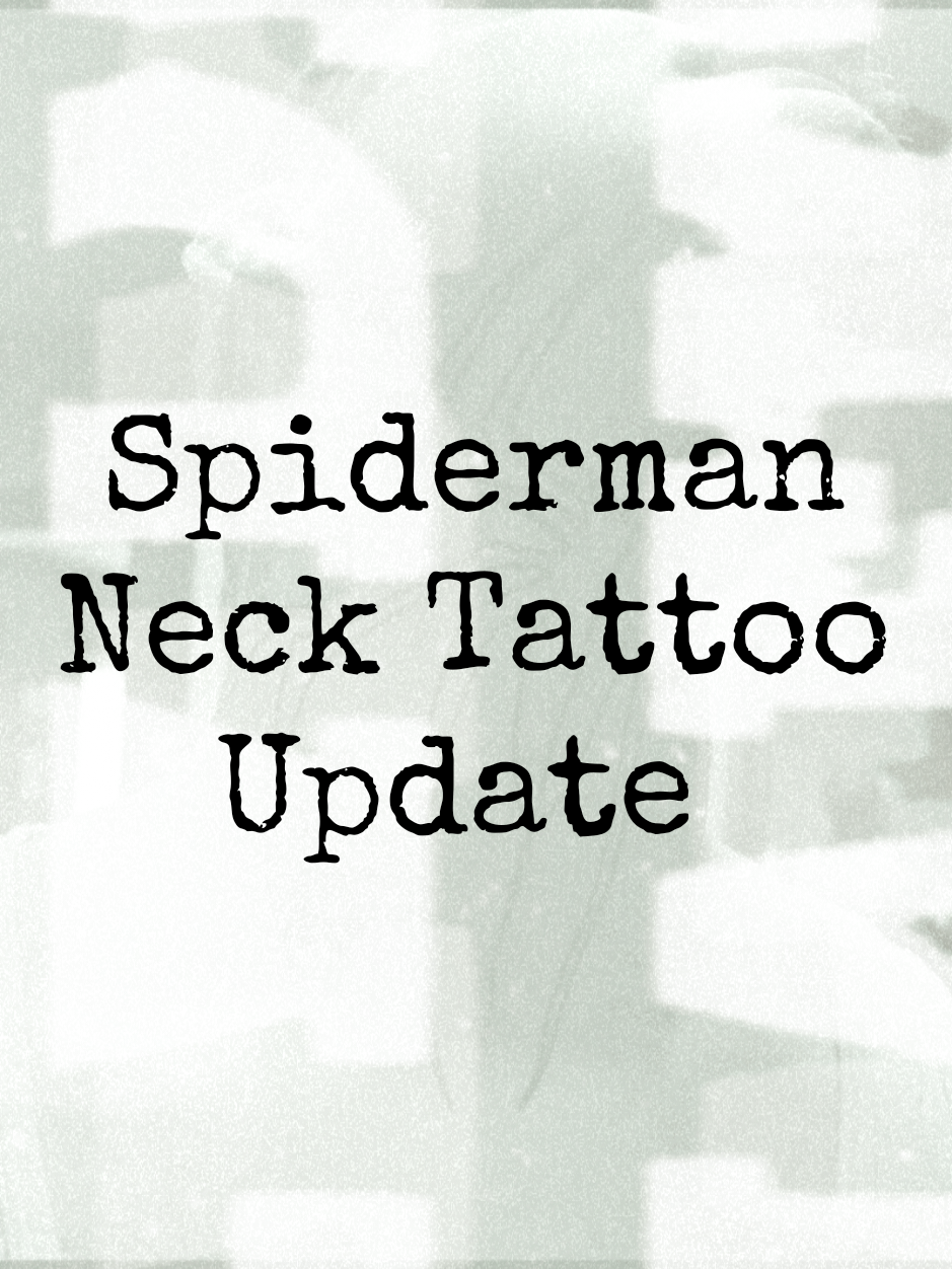 First time tattooing the throat!  We are almost finished with the Spiderman neck piece! #tattoo #spiderman #colorado #spidermannowayhome #spidermanacrossthespiderverse  @Steadfast Tattoo Studio 