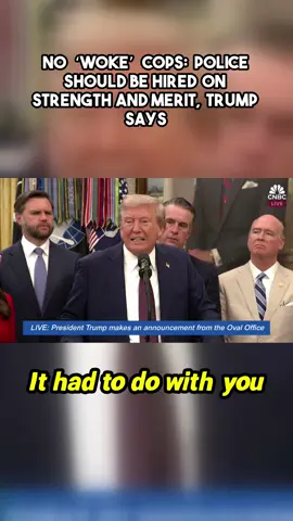 Strong words resonate as President Trump emphasizes the significance of merit over wokeness in hiring for positions of authority, particularly in law enforcement and military roles. A compelling argument unfolds regarding the crucial qualities that define a competent soldier or police officer: physical strength, capability, and readiness—attributes that truly matter when lives depend on them. This perspective challenges the growing trend of prioritizing social consciousness over essential job requirements. Engage with this thought-provoking insight into the ongoing debate about meritocracy and public safety. #Meritocracy #PublicSafety #Trump #LawEnforcement #MilitaryHire #Wokeness #StrongLeadership #PhysicalFitness #PoliceHiring #InsightfulDebate