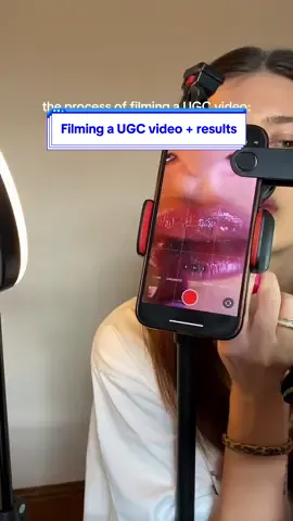 The process of making a beauty UGC video and also the final result ✨ this is a ph changing gloss from @Max Factor in shade 030 Daring  For UGC inquiries please DM OR EMAIL 💌heyitselena.11@gmail.com 💻UGC portfolio linked in bio  #ugccontentcreator #ugcbeauty #ugcuk #ugccreatorsneeded #ugcmarketing  UGC beauty, UGC process, Behind the scenes for a UGC video, beauty content creator, how to film a UGC video, UGC example, UGC portfolio , UGC skincare, UGC makeup , macro shots 