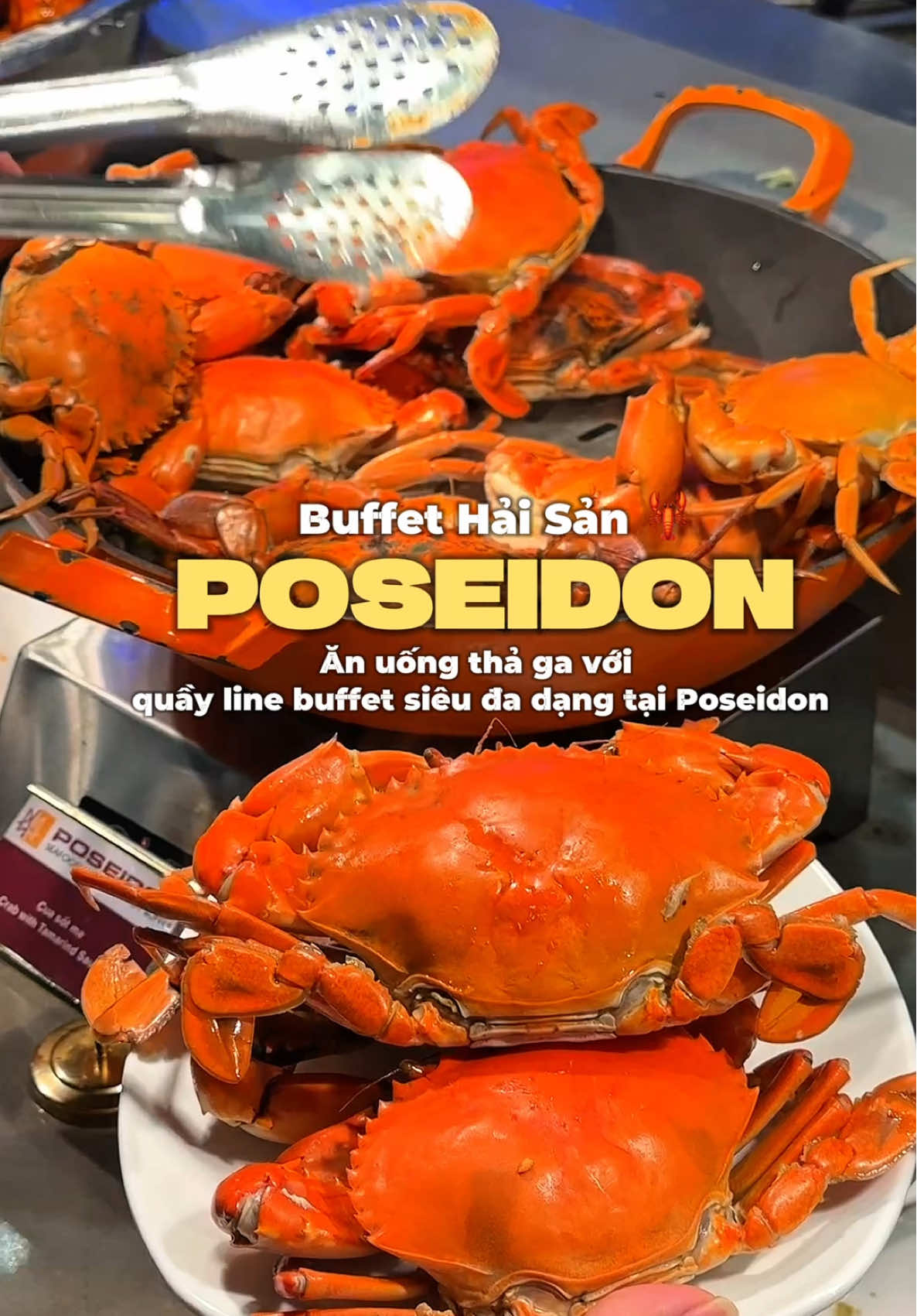 Buffet bên này ngon qué chời 😙 #saigonangi #beruadichoi #xuhuong #poseidon #buffethaisan 