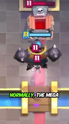 How to make the mega knight jump further #clashroyale #megaknight #jump #ai #fyp 