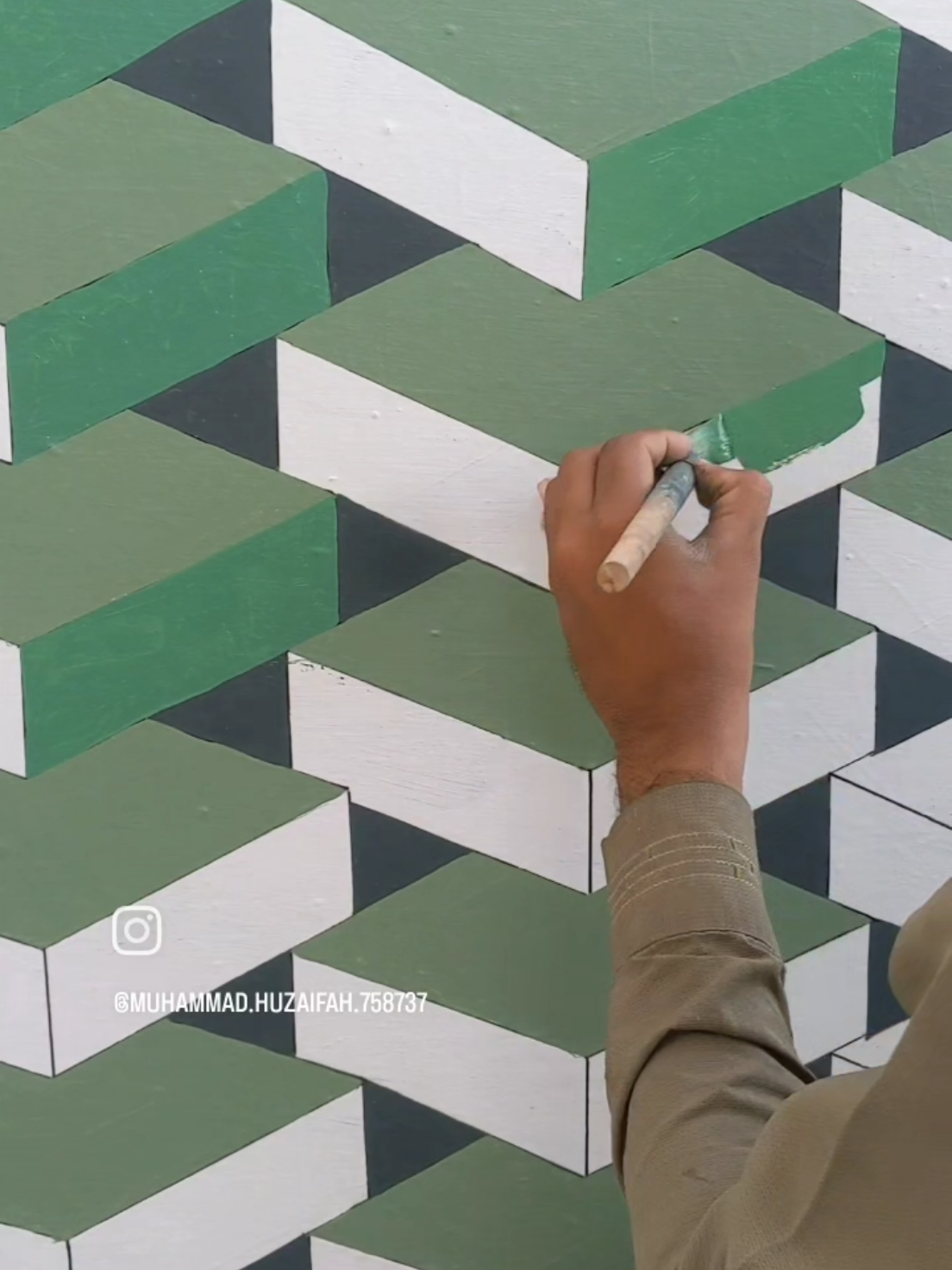 Amazing 3d wall painting designs for bedroom #bedroom #painting #tiktok #foryou #foryoupage 